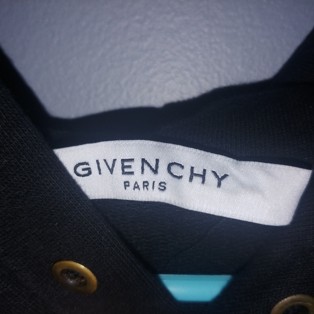 Givenchy washed fun distressed hoodie sweatshirt L - Picture 4 of 5